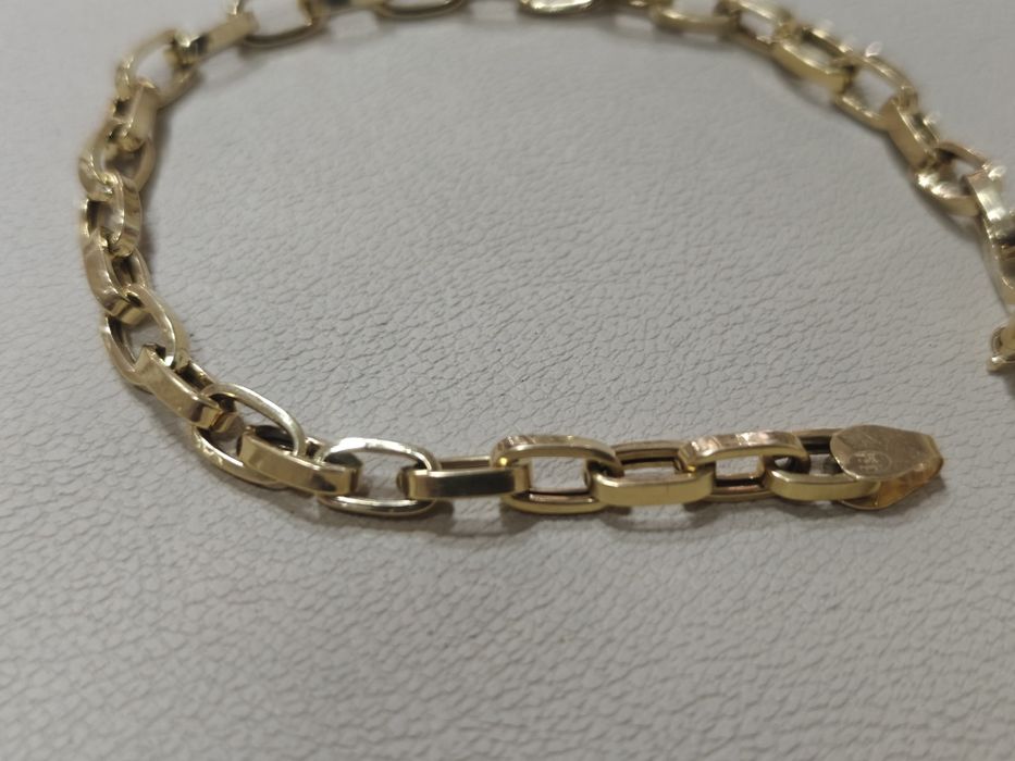 Brățară  bărbătească aur 18k 7.52gr (r)