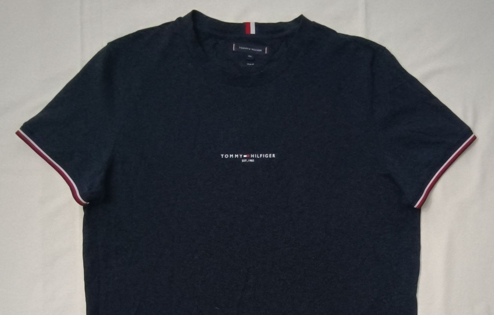 Tommy Hilfiger Logo T-Shirt оригинална тениска XL памучна фланелка