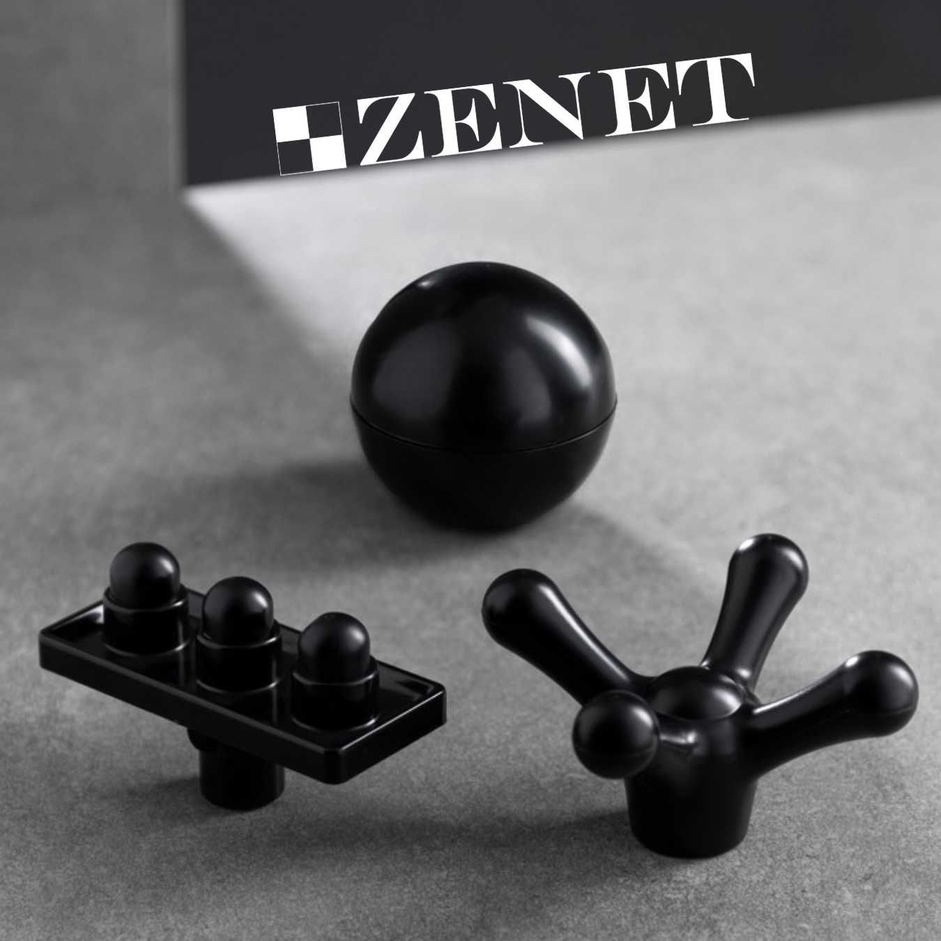 Масажен пистолет за тяло с 12 приставки ZENET ZET-705