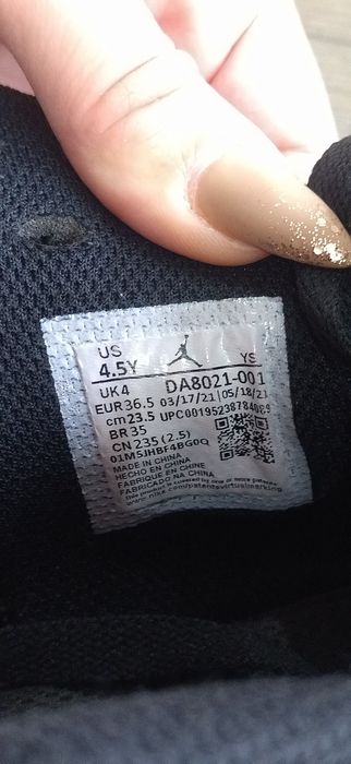 Маратонки Nike Air Jordan 36.5 номер