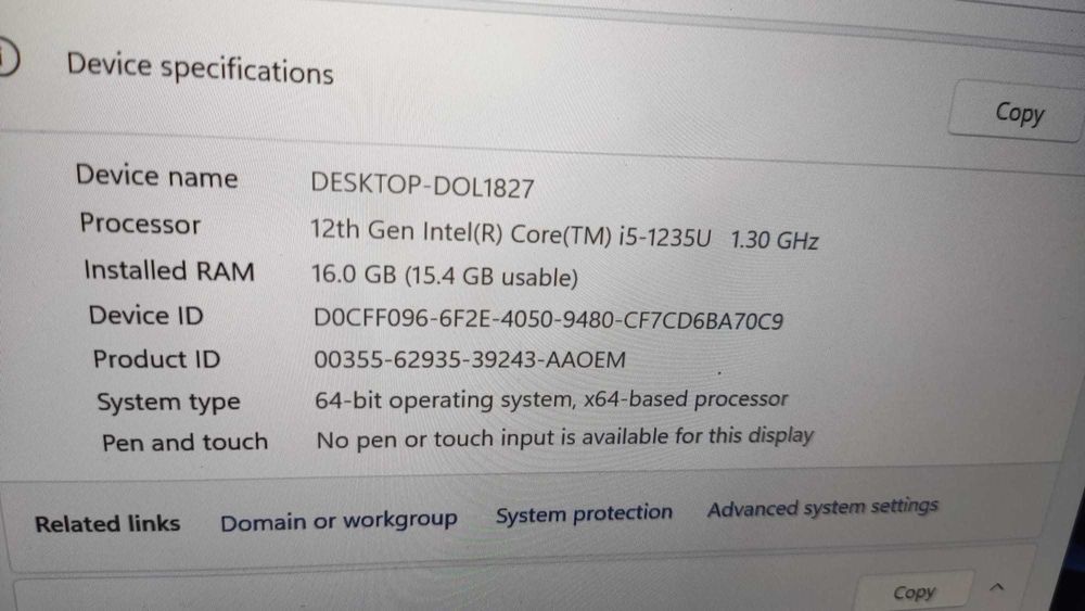 Laptop Dell 7430 - schimb cu samsung s sau poco f7