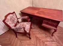 Set birou + scaun cu brate stil baroc