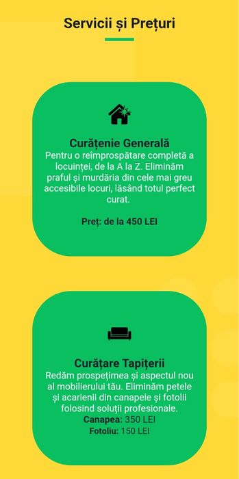 Firma de curatenie pentru case, apartamente, birouri.