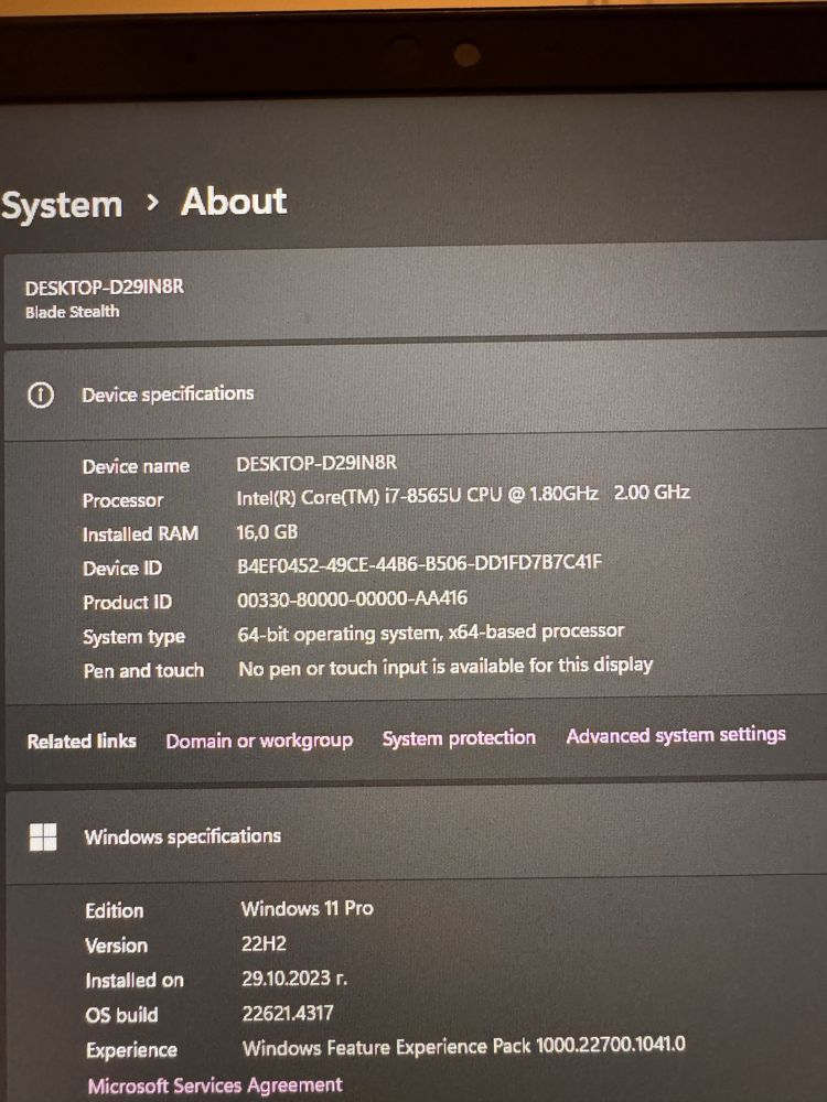 Razer blade 13 perform gaming laptop