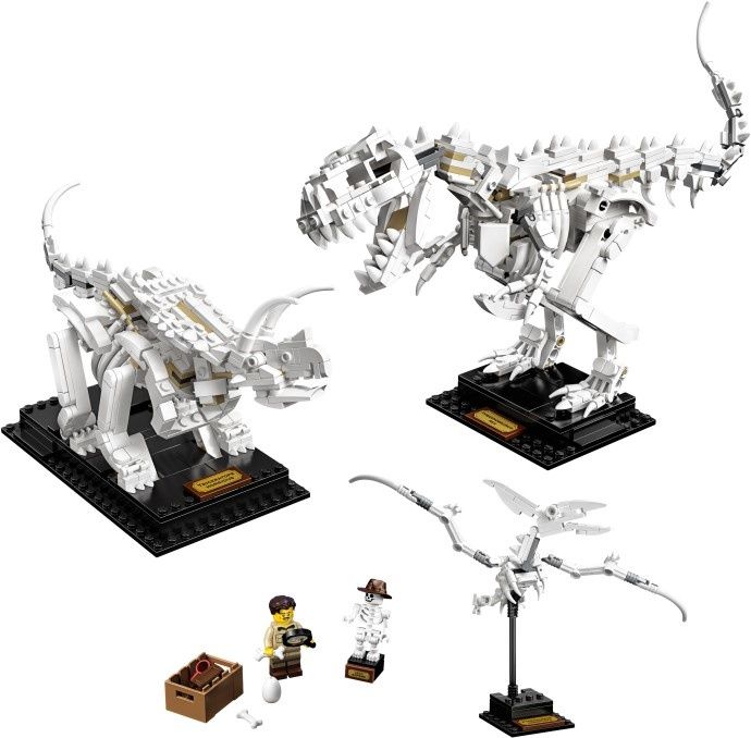 Lego Ideas 21320 Dinosaur Fossils Вкаменелости на динозаври + подарък