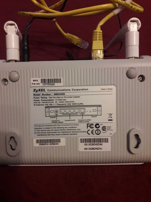 Router Zyxel Wireless 300 mbs