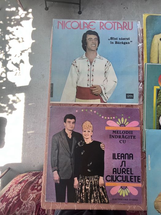 8 discuri vinil muzică populară
