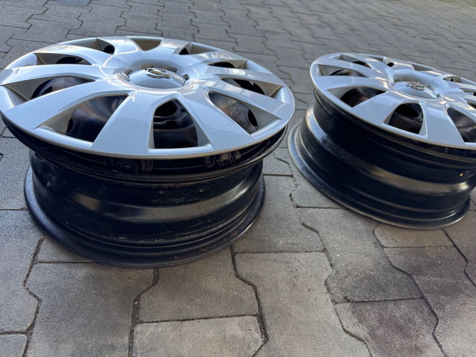 Метални джанти 16 ки с тасове