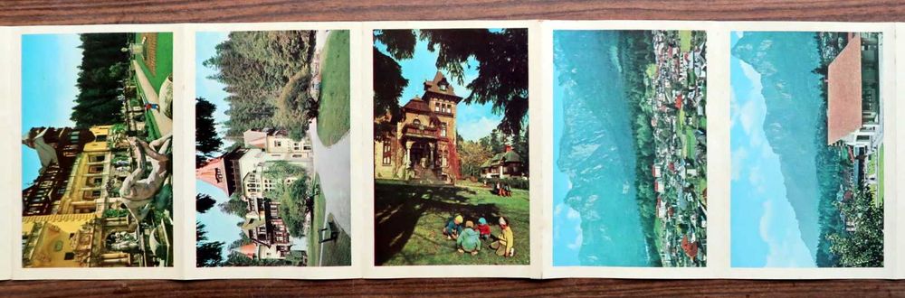 Carti postale pliant, Valea Prahovei editie 1967 -contine 20 vederi .