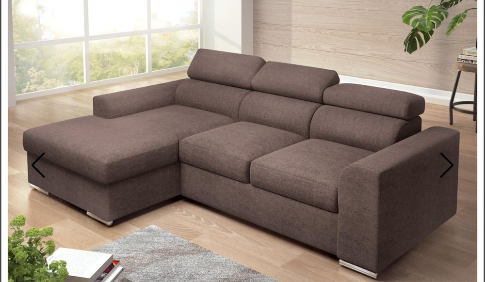 Ъглов диван с опция сън