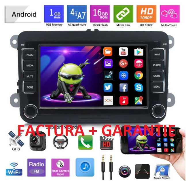 OFERTA Navigatie Android 7 Inch VW Golf 5 6 Passat B6 B7 Jetta Seat