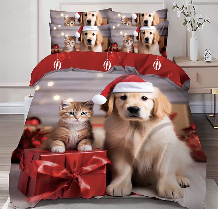 Коледни спални комплекти 6части