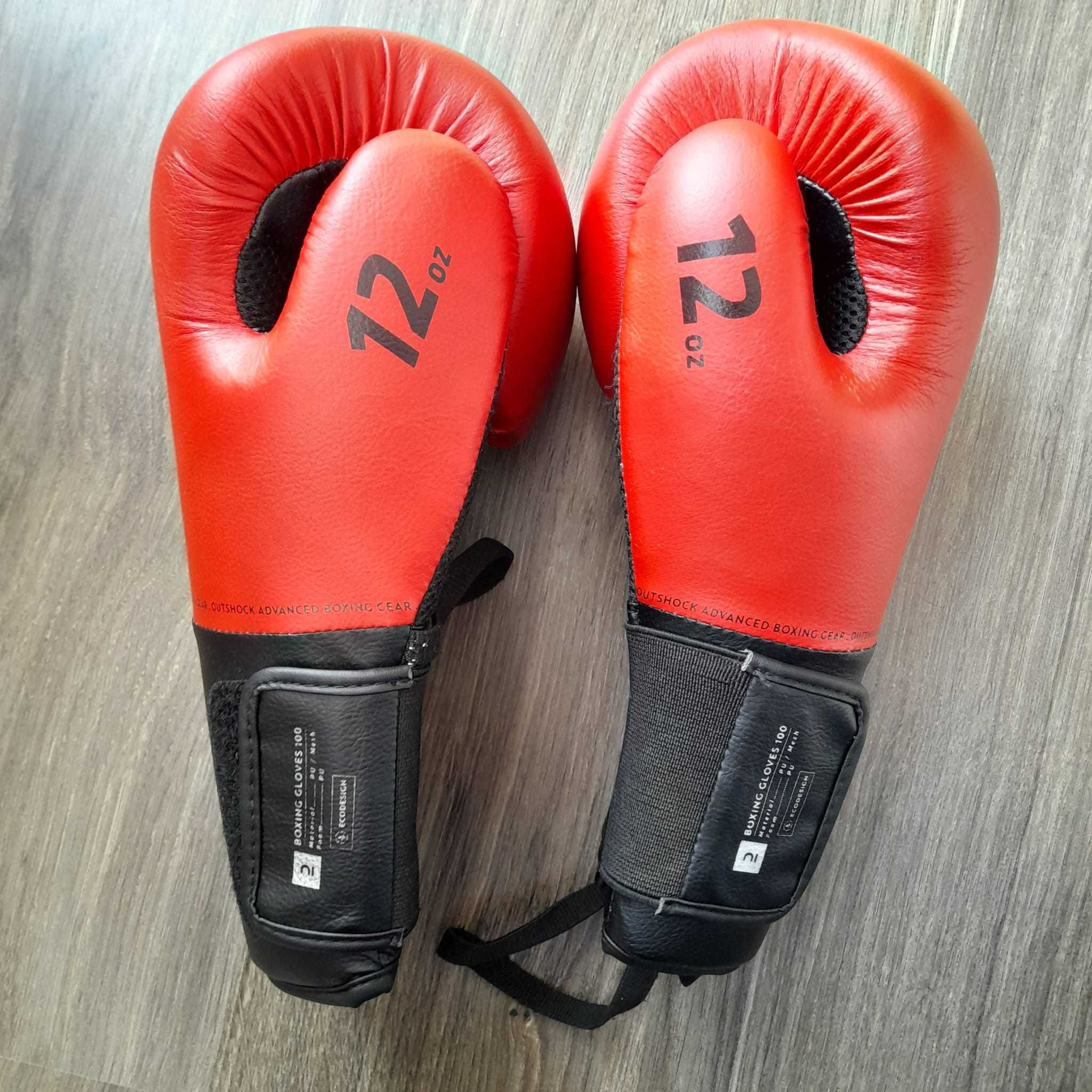 OUTSHOCK Kick-Boxing - protectie picior si manusi box set Dechatlon