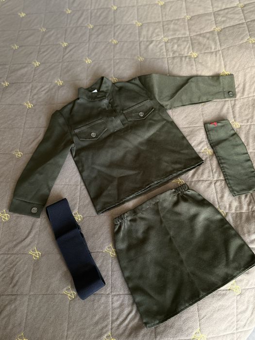 Военный костюм для девочки