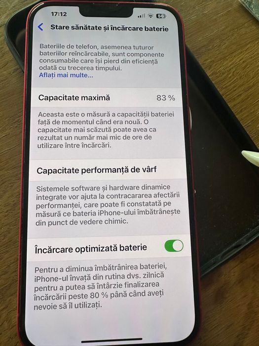 Iphone 14 plus rosu 512 gb