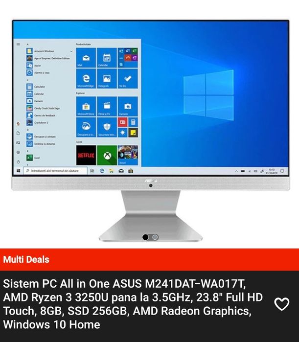 All in One ASUS All-in-One M241D
