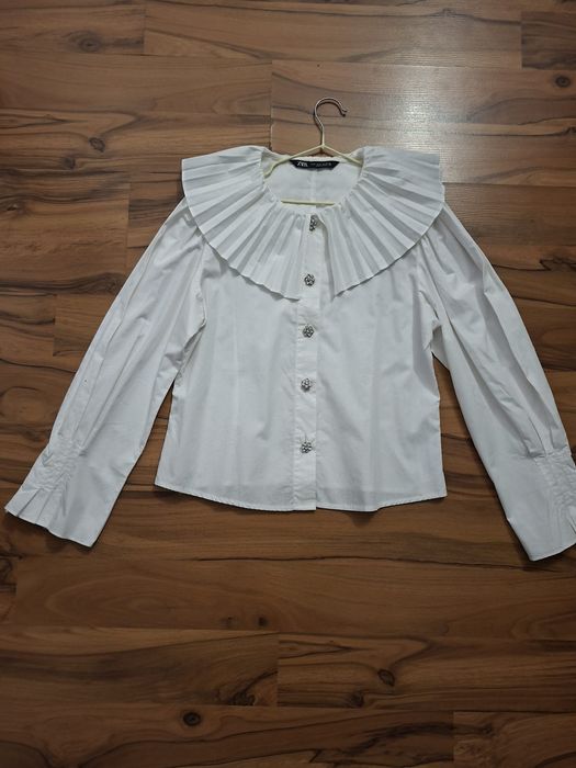 Camasa zara cu nasturi bijuterie marime m