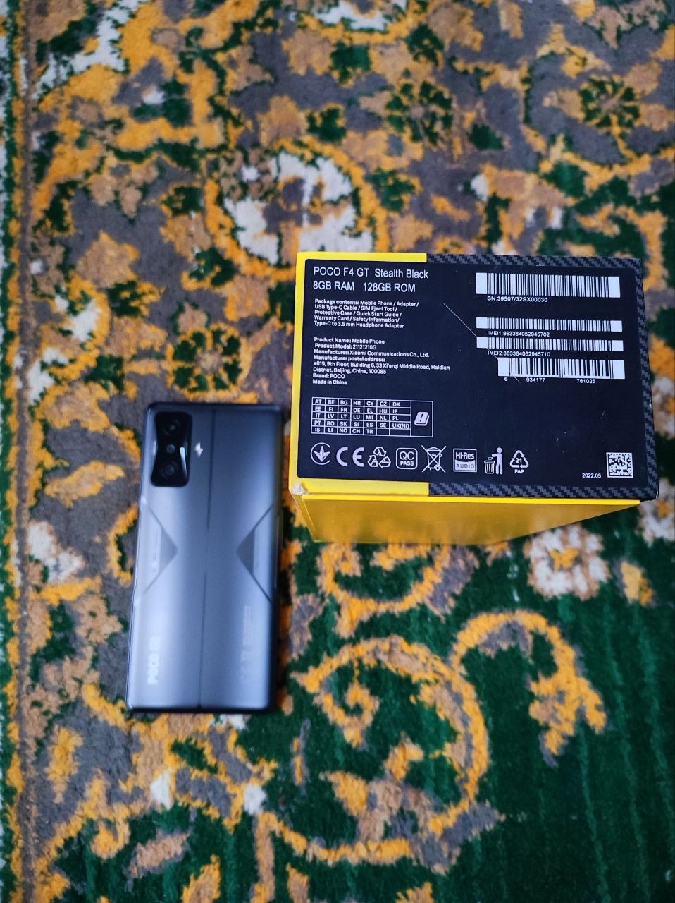 Xiaomi Redmi poco F4 GT 128gb