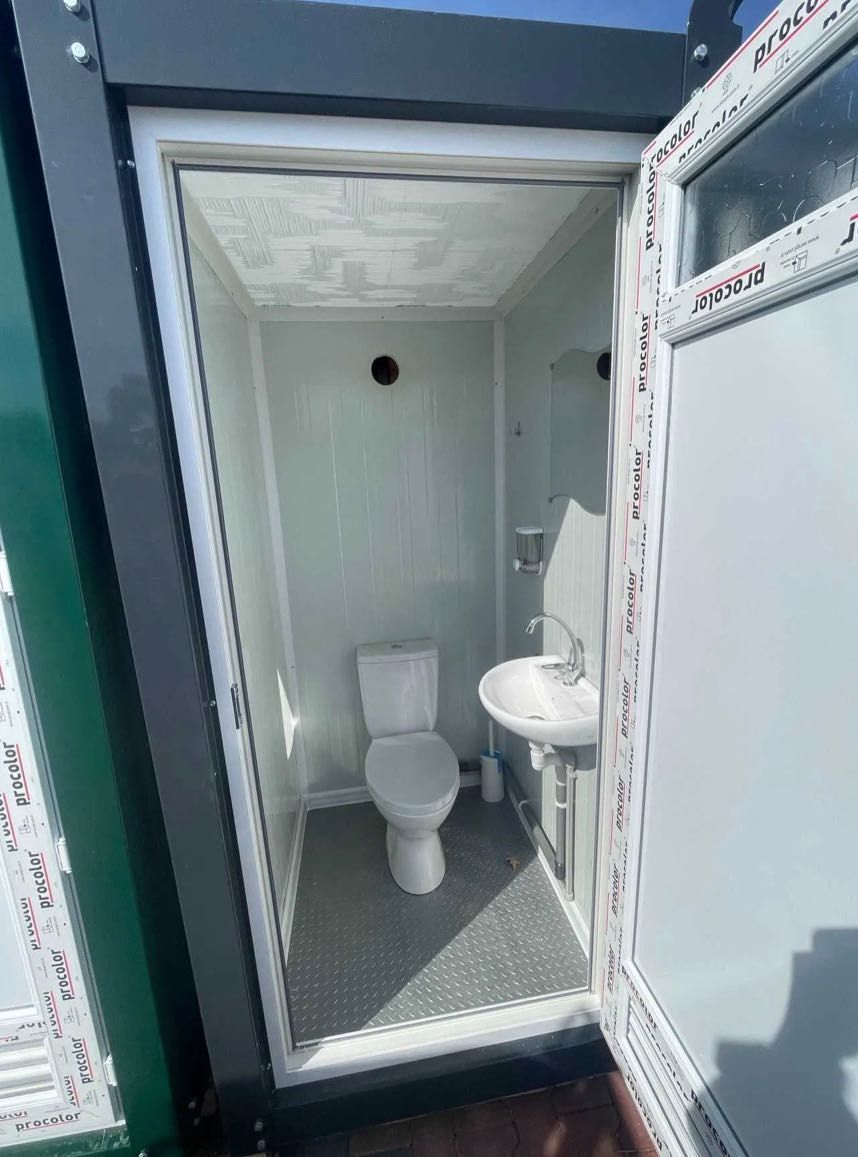 Тоалетна баня санитарен контейнер сглобяема