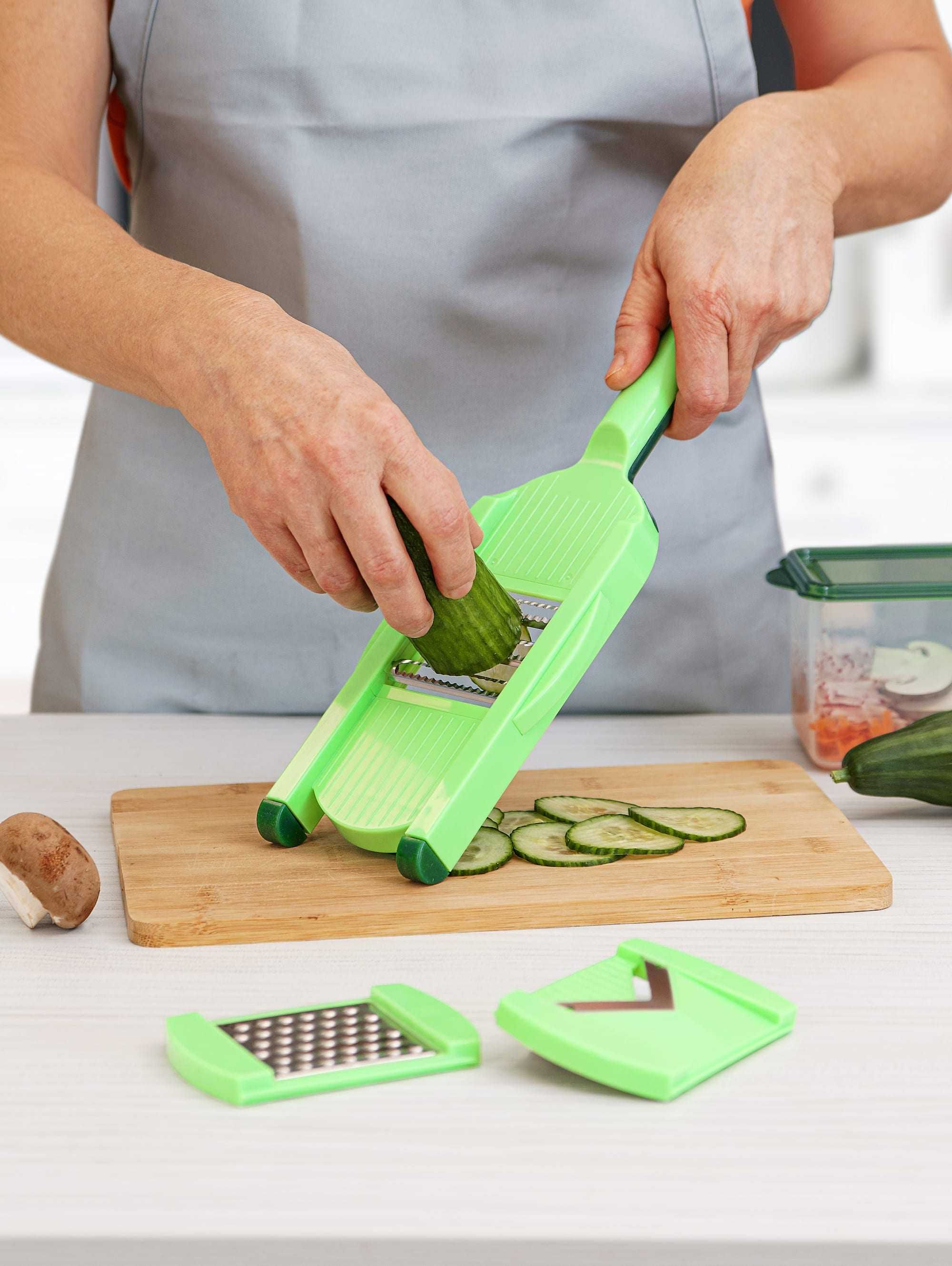 НОВО! Ренде Genius Nicer Dicer Speed light 5 части