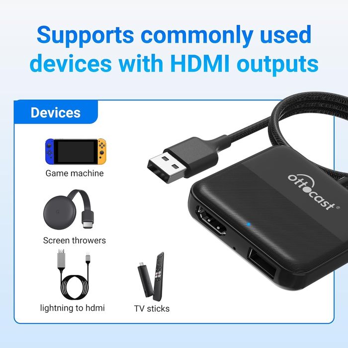Ottocast Mate TV adaptor HDMI pentru Android Auto