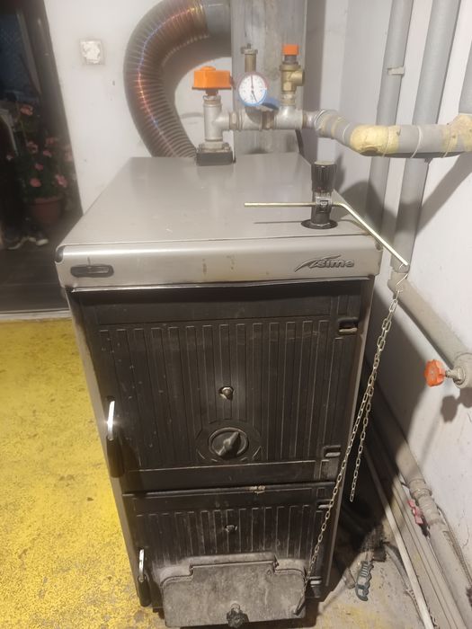 Central lemne Sime 45 kw + Puffer apa 1000 litri