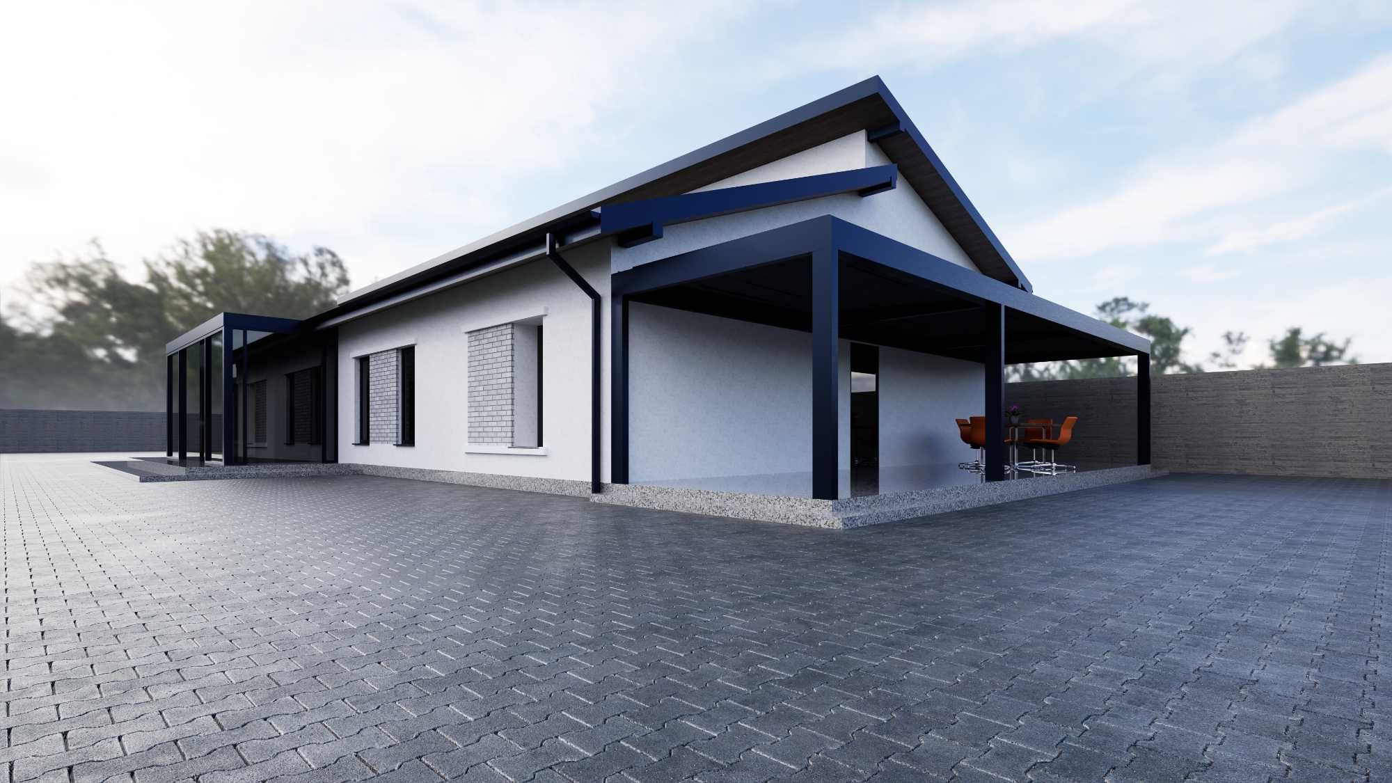 Proiecte pentru case, hale, spatii comerciale