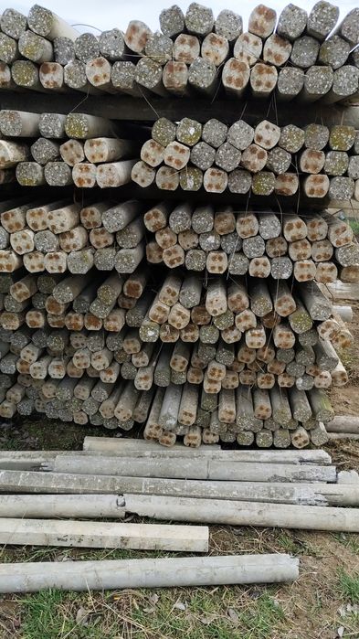 Stolpi beton semirotunzi