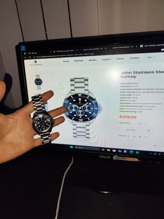 Чисто нов часовник Paul Mcneal