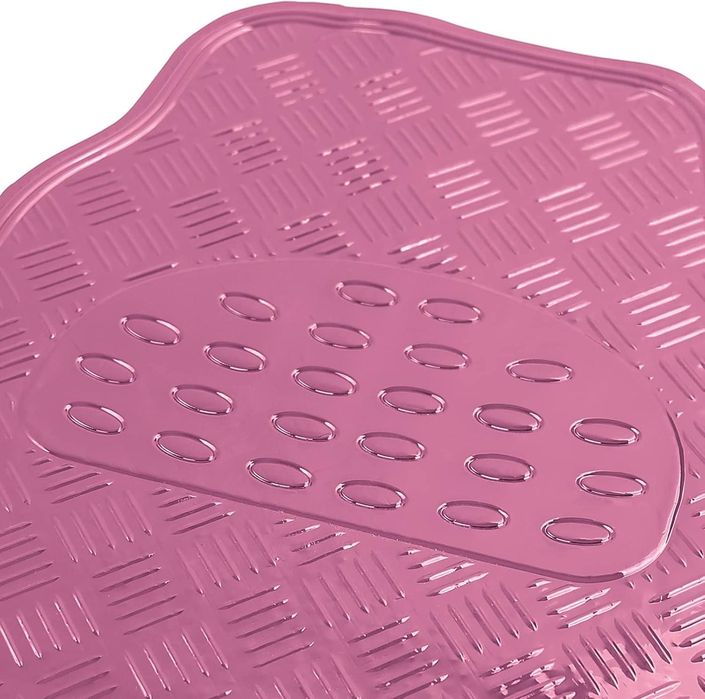 стелки за кола pvc alu look розови 4броя sumex apa 60рк