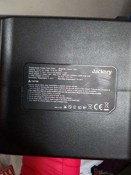 Jackery Explorer 240 Statie Electrica Portabila