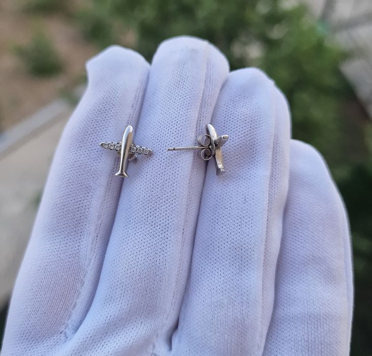 Серьги Серебро 925.