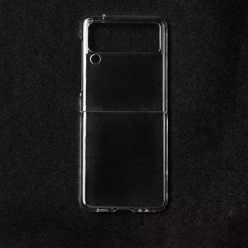Силиконов Samsung Z Flip 5,4, Z 3 и Z 1 калъф кейс, черен,и прозрачен