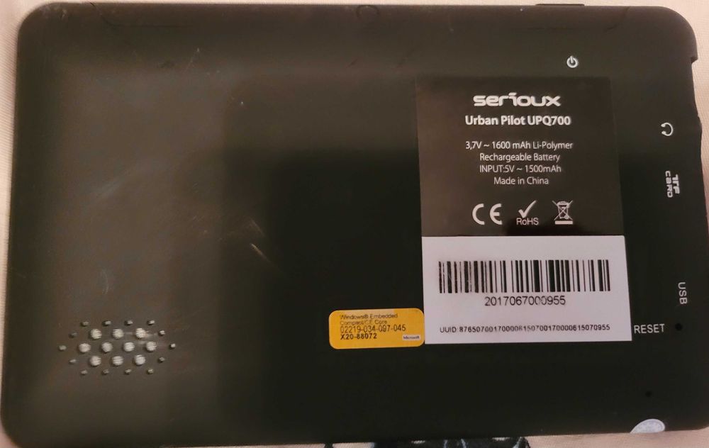 GPS auto Serioux UPQ 700 Urbanpilot