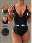 Costum de baie o piesa, cu subtiere abdomen