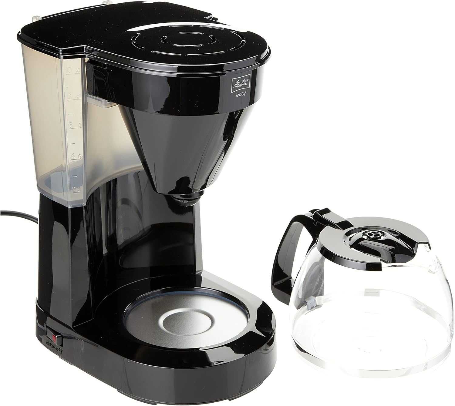 Шварц Кафемашина Melitta Easy, стъклена кана, капацитет 10 чаши 125мл