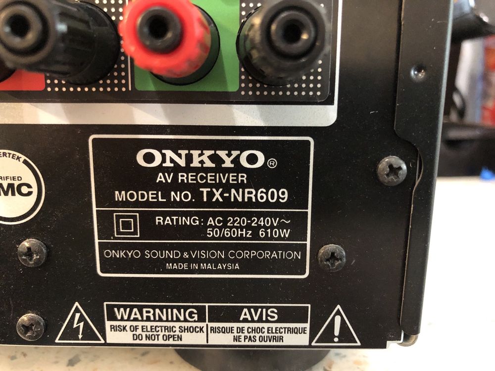 Onkyo TX-NR609 Дистанционно