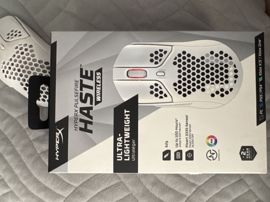 Мышка HyperX Pulsefire haste wireless
