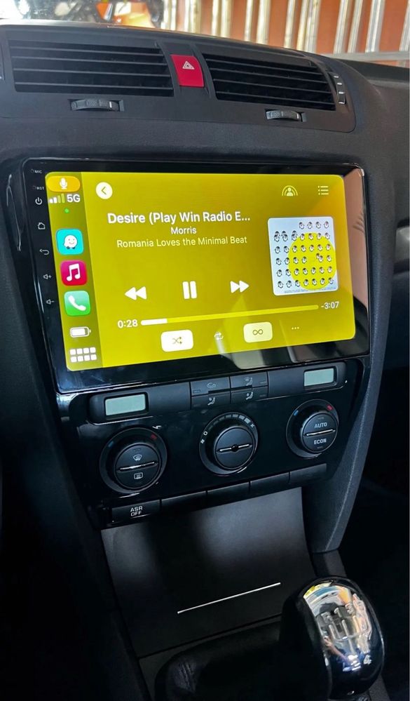 Navigatie Android Skoda Octavia 2/2FL 2 sau 4GB Carplay Camera Cadou!