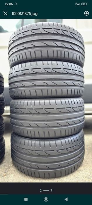 Set Anvelope Vara Bridgestone 225 45 17 și 245 40 17 Excelente