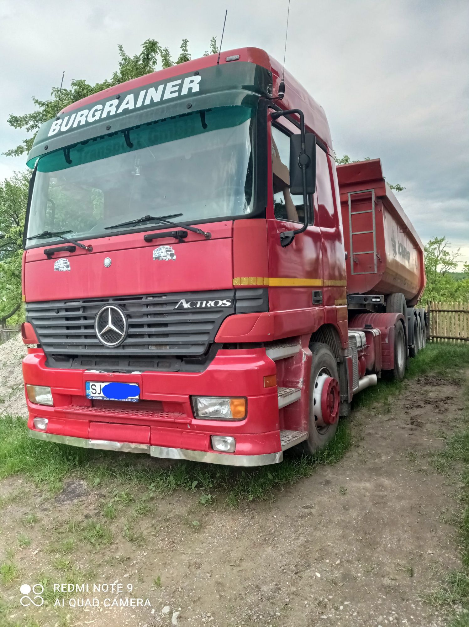 Vand mercedes actros 1843 +semiremorca schmitz