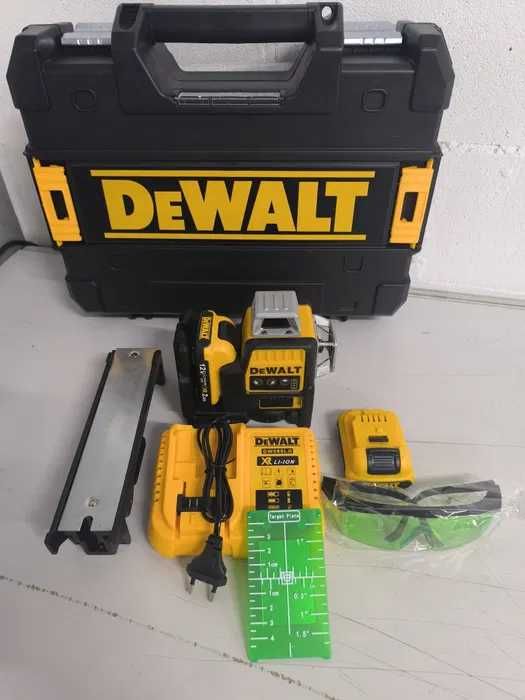 DeWalt DCE089LG nivel laser 3d, nivel, 12 linii