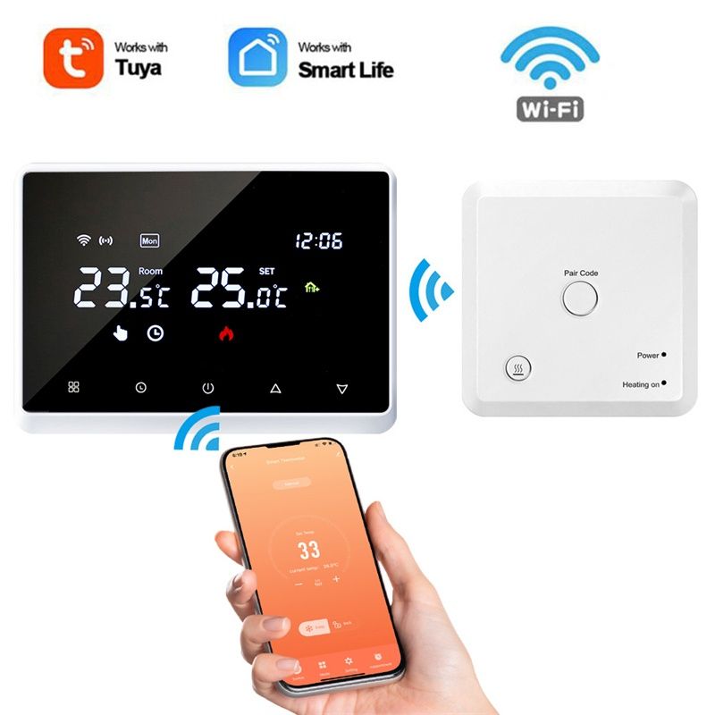 Termostat smart centrala gaz WiFi Smart TUYA(fara fir)