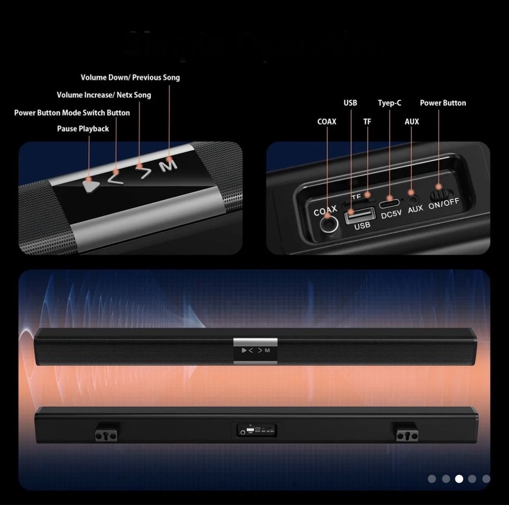 Soundbar Саундбар за телевизор или без
