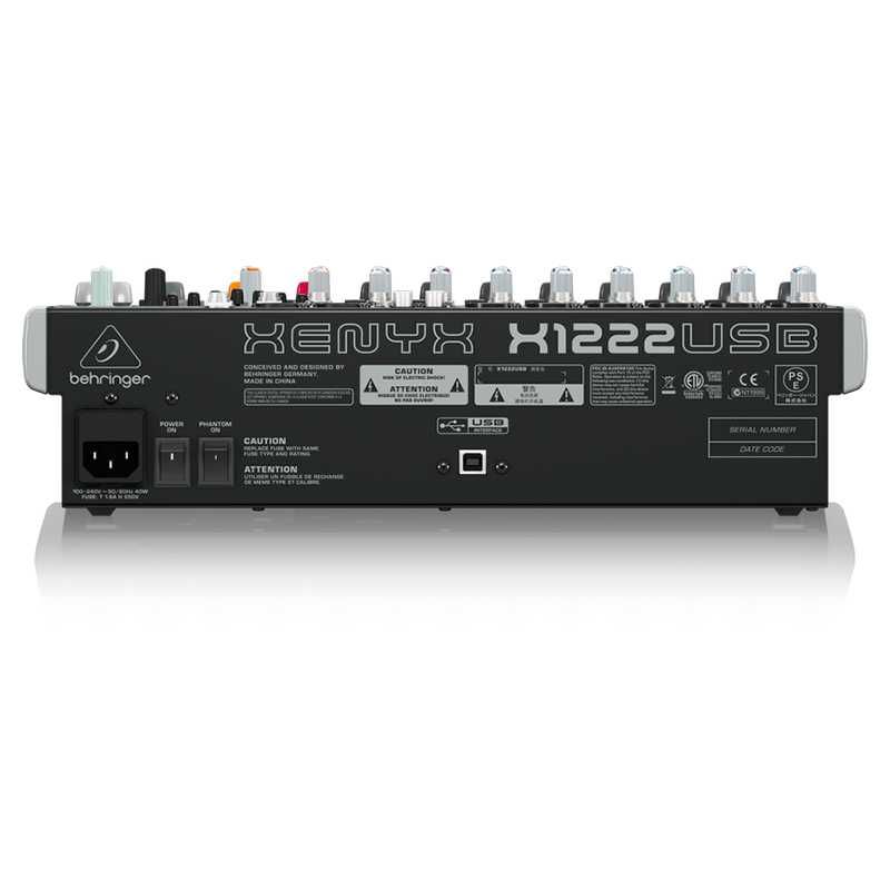 Микшерный пульт Behringer XENYX X12222USB