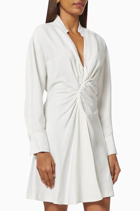 Рокля Sandro с дълъг ръкав