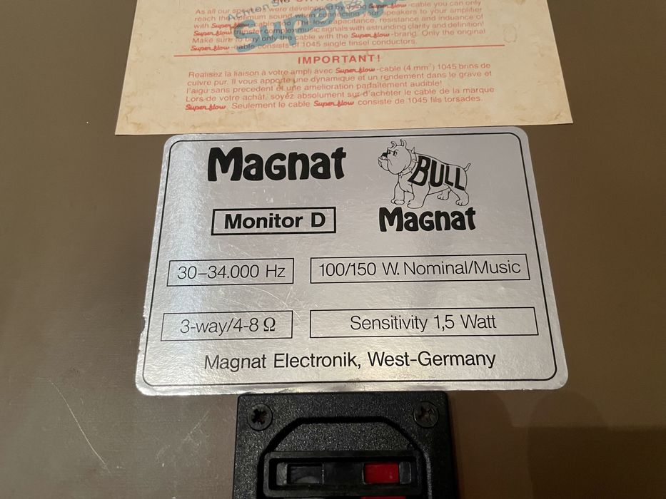 Magnat Monitor D boxe pasive 3 cai
