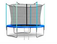Trambulina Noua Sigilata Garantie 305 CM cu Plasa de Protectie, 150 KG