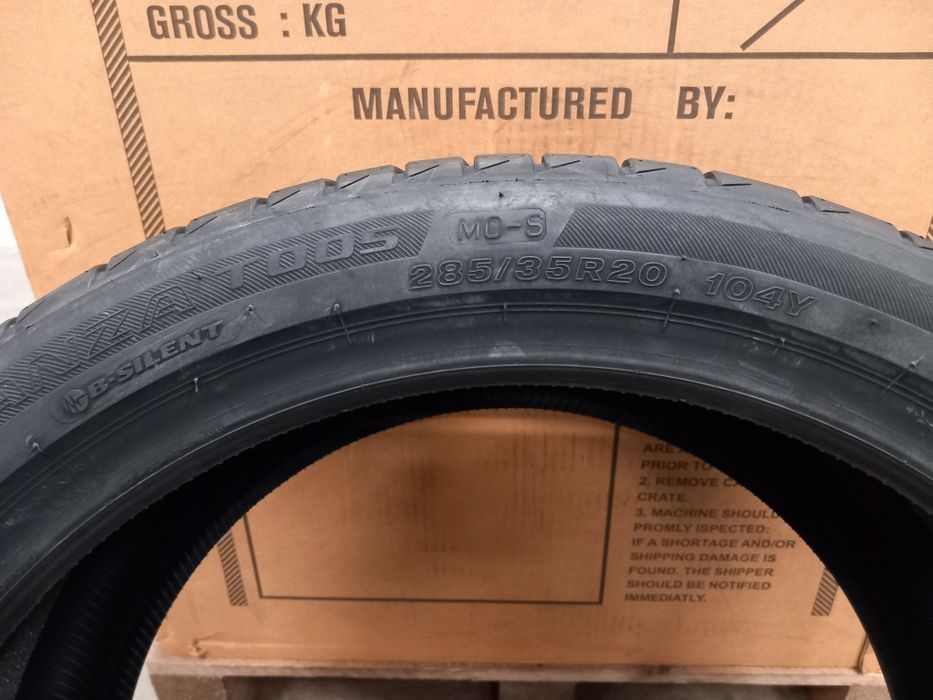 255/40R20-2бр.& 285/35R20-2бр. BRIDGESTONE TURANZA T005 MO-S B-silent