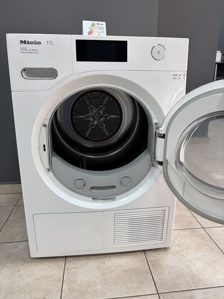 Miele TWR 860 WP EcoSpeed Steam  Сушилня с термопомпа 9 кг./24 мес гар
